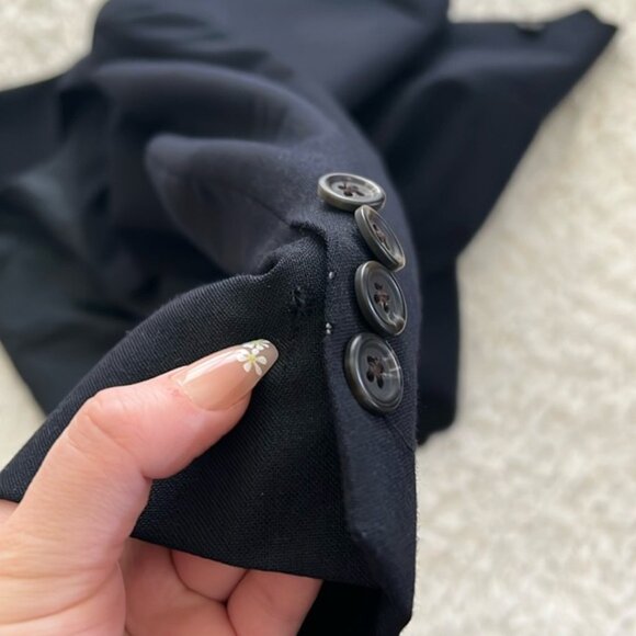 Chaps Ralph Lauren Wool Sport Coat Blazer Blue Men's 42R Formal Business - Picture 15 of 15